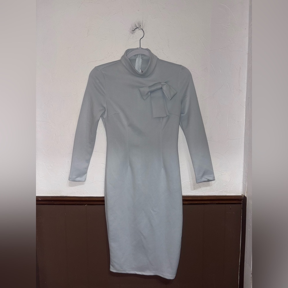 Order Plus — Blue Bow Dress (NEW)